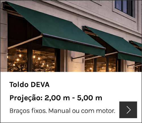Toldo punto recto